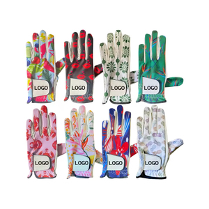 Nouveaux gants de golf en cuir Cabretta blanc, tissu respirant, logo personnalisé, matière douce, gants de golf durables en peau de mouton - Product Image 4