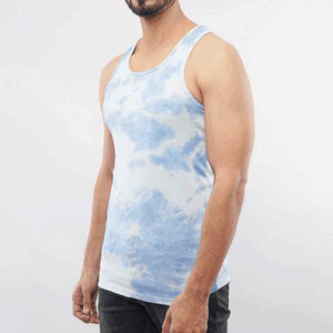 Camiseta sin Mangas Sublimada para Hombre, Personalizable, Ropa Deportiva para Gimnasio, Secado Rápido, 100% Algodón, Ecológica, de Alta Calidad - Product Image 5