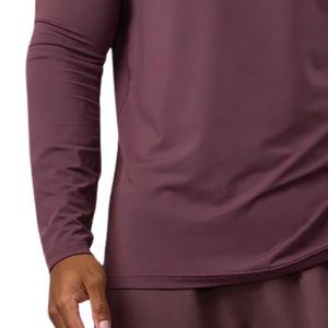 <b>Mens</b> Seamless Quarter Zip Athletic <b>Pullover</b> Long Sleeve Performance Training Top Breathable Gym Running Sports Activewear Shirt - Product Image 4