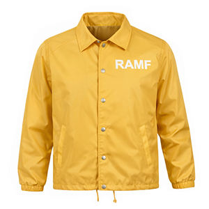 Veste coupe-vent décontractée réversible à fermeture éclair intégrale pour homme, légère, style trench, idéale printemps-automne, type coach - Product Image 5