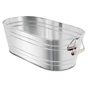 High On Demand New <b>Champagne</b> <b>Ice</b> <b>Bucket</b> Elegant Metal Wine Cooler & Chiller with Handles for Weddings and Bar Parties - Product Image 3