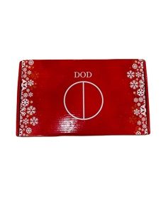 Boîte en carton ondulé auto-élevable, écologique, recyclable, personnalisée, rouge, pour bougies, bijoux, cadres photo, emballages cadeaux - Product Image 5