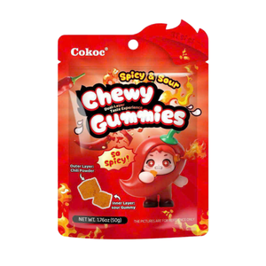 Bonbons gélifiés épicés et acidulés Cokoc 75g, best-sellers, bonbons gélifiés fruités, prix compétitif, vente en gros, export - Product Image 1