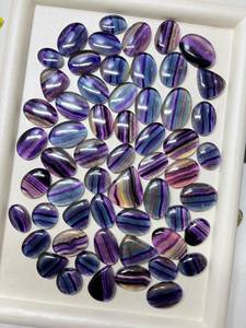 Meilleures ventes : Pierre naturelle de fluorite et jaspe Noreena pour pendentifs, perles, décoration en cristal, cadeaux et projets d'artisanat – Disponible - Product Image 4
