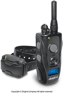 Collier de dressage pour chien Dogtra 280C étanche avec télécommande, contrôle précis à 127 niveaux et écran LCD - Product Image 3