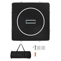 Tapis de lutte gonflable en PVC de 10x10 pieds, épaisseur 4 pouces, pour la maison, la salle de sport, l'exercice, pliable, pour l'entraînement, revêtement de sol protecteur