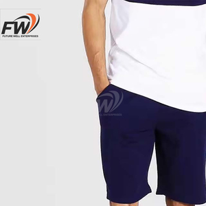 เสื้อยืดและกางเกงขาสั้น Low Moq สำหรับขายดี ชุดกีฬาฤดูร้อนผู้ชาย แห้งเร็ว ชุดออกกำลังกายฤดูร้อนผู้ชาย - Product Image 5