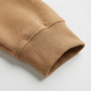 Conjunto de Sudadera de Felpa de 2 Piezas para Mujer, Cuello Redondo, Estampado Geométrico, Manga Larga, Corte Holgado, Pantalones Deportivos Casuales, Color Bronceado, para Todas las Temporadas - Product Image 6