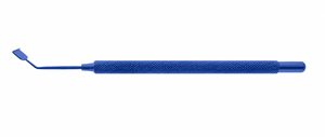 Espátula de Titanio Azul para Iris, Instrumento Quirúrgico Oftálmico para Manipulación Precisa del Iris y Procedimientos Microquirúrgicos - Product Image 2