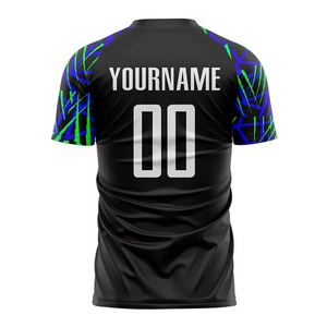 Camiseta de Fútbol, Nuevo Diseño, para Hombre, Alta Calidad, 100% Poliéster, Elástica en Cuatro Direcciones, Ecológica, de Secado Rápido - Product Image 2