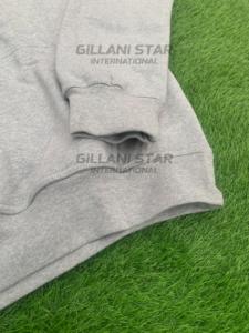 Unisex Winter Hooded Gray Hoodie and Sweatpants <b>Tracksuit</b> Full Length Casual Wear with Front Logo Print Breathable Heavyweight - Product Image 3
