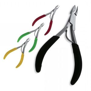 Coupe-ongles de précision haut de gamme, droit/courbé, en acier inoxydable, outil à ongles durable, léger, confortable, à mâchoires larges - Product Image 1