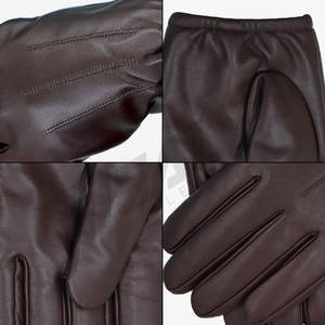 Gants de conduite en cuir de chèvre véritable, nouveau design, prix d'usine en gros, logo personnalisé, gants de conduite automobile à prix raisonnables - Product Image 6