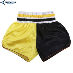 Premium Satin Boxing Shorts for Men Elastic Waist Fight Shorts Custom Design Bulk Manufacturer - Product Image 6
