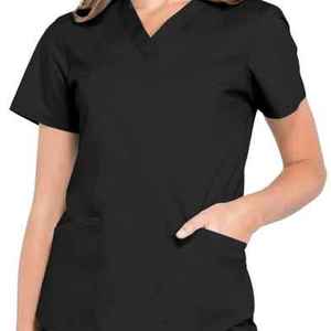 Uniforme Médico para Mujer, Traje Quirúrgico Moderno con Cuello y Mangas, Ropa de Trabajo Cómoda para Doctoras, Profesional - Product Image 1