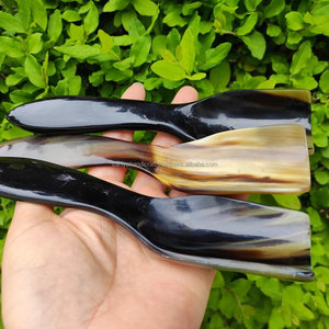 ช้อนเขาควายคอมโบ4-ฮอร์นช้อนแฮนด์เมดของที่ระลึกสไตล์สัตว์ฮวงจุ้ย - Product Image 1