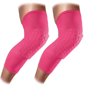 Genouillères en néoprène à absorption des chocs en nid d'abeille, à enfiler, unisexe, protection toutes saisons, pour le basketball et le sport - Product Image 4