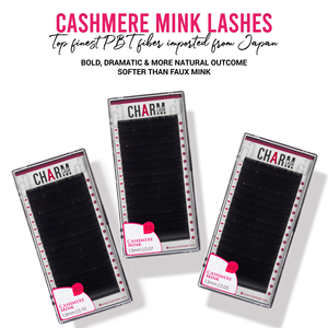 CharmLash - Extensiones de Pestañas al por Mayor, Extensiones de Pestañas de Cachemira, Bandejas de Pestañas Negras Mate, Extensiones de Pestañas Premium - Product Image 1