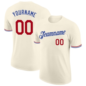 T-shirt de performance rouge royal personnalisé, le plus vendu dans l'industrie, en gros directement de l'usine - Product Image 1