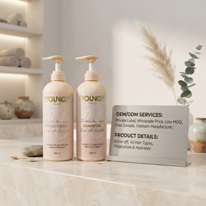 Acondicionador OEM ODM, Fórmula Humectante Profunda, Desenredante y Suavizante, Botella Personalizada - Product Image 1