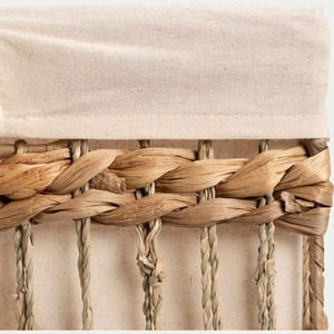 Open-<b>woven</b> <b>basket</b> seagrass & water hyacinth Handmade Storage <b>Basket</b> Wholesale eco-friendly Made Viet Nam - Product Image 3