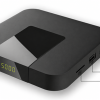 Boîtier de streaming en gros personnalisé OEM Android 10 Quad Core 4K 2 Go RAM 16 Go ROM Wi-Fi 6 double bande 2.4G/5GHz BT5.4 Smart TV Box