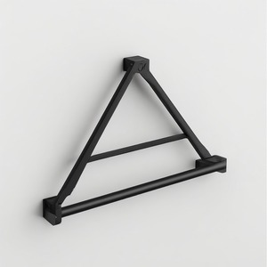 Premium Designer Wall Mounted Towel Holder Crafted For Stylish <b>Bathroom</b> <b>Accessories</b> With Long Lasting Durability And Elegant - Product Image 3