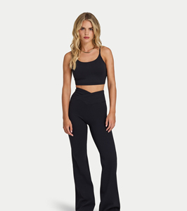 Pantalon de jogging élégant pour femmes - Pantalon de survêtement polyvalent et confortable pour les modes de vie actifs et les tenues décontractées, pantalon évasé personnalisé - Product Image 3