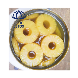 Ananas frais en tranches de qualité supérieure en gros de Blue Lotus Farm, sirop d'ananas, fruits en conserve, morceaux d'ananas conservés, durée de conservation de 24 mois - Product Image 1