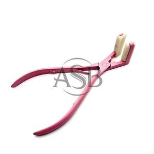Pinzas Profesionales Rosas para Extensiones de Cabello con Cinta Adhesiva, Acero Inoxidable, Impresión de Logotipo Personalizado, Servicio OEM - Product Image 3