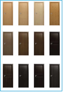 Puertas de Madera Sintética (MDF Melaminizado) - Impermeables, Modernas y de Lujo en Nogal, Teca, Roble y Fresno para un Hogar Elegante y Acogedor, Multicolor - Product Image 2