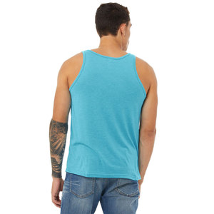 Nikdas Enterprises Débardeur de sport unisexe 100% coton, nouvelle arrivée, débardeur respirant en maille 180g pour homme - Product Image 3