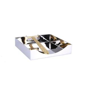 Porta Servilletas Metálico de Lujo Hecho a Mano, Organizador de Servilletas Decorativo Premium para Mesa de Comedor, Restaurante, Resort, Hotel - Product Image 1