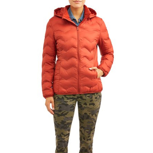 Custom Made Women Hooded Puffer <b>Jacket</b> <b>Winter</b> Warm Thick Zip-Up Solid Color Women Padded Puffer <b>Jacket</b> Premium Quality - Product Image 1