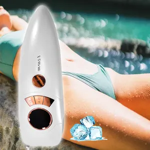 2024 nóng bán Ice làm mát không đau Laser máy cạo lông thiết bị cầm tay IPL Laser tóc Remover với trẻ hóa da đầu