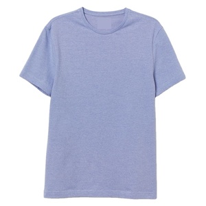 T-shirt pour homme 100% coton Design solide avec logo personnalisable Dernière impression numérique de haute qualité Poids de 180 grammes - Product Image 5