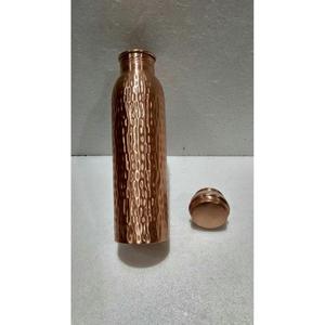 Vintage Design Certified Copper Water <b>Bottle</b> Hammered Texture Eco Friendly Water <b>Bottle</b> For Sale Hot Selling Premium Quality - Product Image 5
