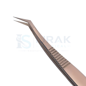 Pinzas para Pestañas de Acero Inoxidable con Agarre de Diamante, Kit de Pinzas para Pestañas en Caja Rosa, Marca Privada, Fibra - Product Image 3