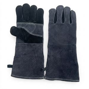 Gants de soudage en cuir, résistants aux éclaboussures de métal fondu, pour soudage à l'arc, type A, avec pouce droit - Product Image 6