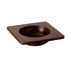 Tazón Cuadrado de Madera Maciza con Interior Redondo, Tazón de Madera Hecho a Mano para Frutas, Ensaladas, Bocadillos, Uso en la Cocina, Hecho en Vietnam - Product Image 1
