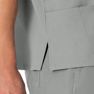 Tenues médicales personnalisées avec logo OEM en spandex et polyester, tissu extensible tricoté, ensembles d'uniformes chirurgicaux pour hôpitaux, médecins et infirmières - Product Image 4