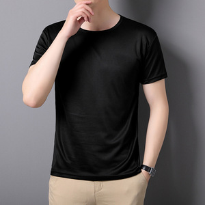 เสื้อยืดแห้งเร็วราคาโรงงานบังกลาเทศจีน เสื้อยืดตาข่ายโพลีเอสเตอร์ผู้ชาย เสื้อยืดผ้าไหมน้ำแข็ง เสื้อยืดระบายอากาศ เสื้อยืดซับเหงื่อ - Product Image 5