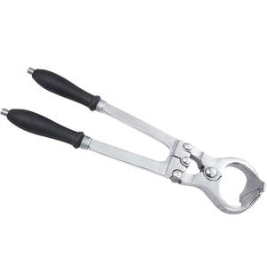 Castrador Burdizzo sin sangre de tamaño personalizado, reutilizable, de acero inoxidable de alta resistencia, con cordón de sujeción, grado veterinario para caballos - Product Image 2