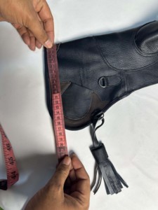 ถุงมือหนังสำหรับนักล่าเหยื่อแบบฟอลคอนรี่  ถุงมือป้องกันสำหรับงานหนัก สำหรับการจับเหยื่อเหยี่ยวและนกอินทรี อุปกรณ์ฝึกนก - Product Image 5