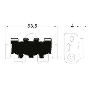 Système de Convoyeur à Chaîne Floquée Modu MS3 CL5 Nouveau et Durable, Bande en Acier Inoxydable Résistante aux Produits Chimiques, 120 m/min, pour Usine de Fabrication - Product Image 2