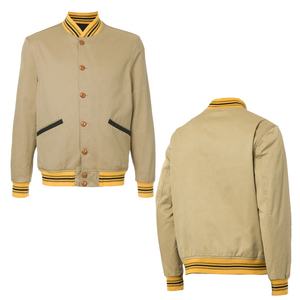 Chaqueta acolchada de lana de alta calidad para mujer con cuello levantado con cremallera mangas raglán bombardero diseño superior para primavera - Product Image 3