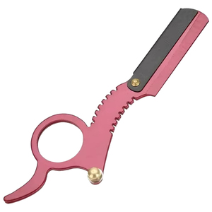 Custom Logo Pink <b>Single</b>-Finger High Quality Face Body Hair Trimming <b>Razor</b> Easy Salon Stainless Steel <b>Blade</b> Finger Ring <b>Razor</b> - Product Image 5