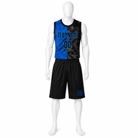 Tenue de basketball personnalisée de haute qualité pour adultes, ensemble de vêtements de sport d'extérieur respirant, 100% polyester, à vendre