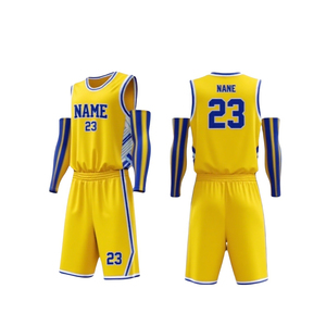 NOUVEAU - Ensemble d'uniformes de sport personnalisés de qualité supérieure NEW CHANGE CORPORATION - Créez votre propre uniforme de basketball pour équipe - Product Image 5