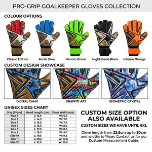 Gants de gardien de but avec protection des doigts, adhérence de match d'élite, fournisseur du Pakistan - Product Image 2